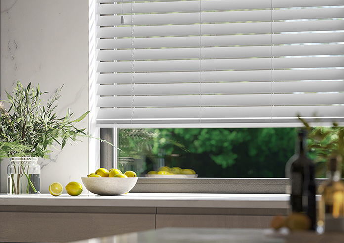 Ecowood, Blizzard Grey Satin - Venetian Blind - Image 5